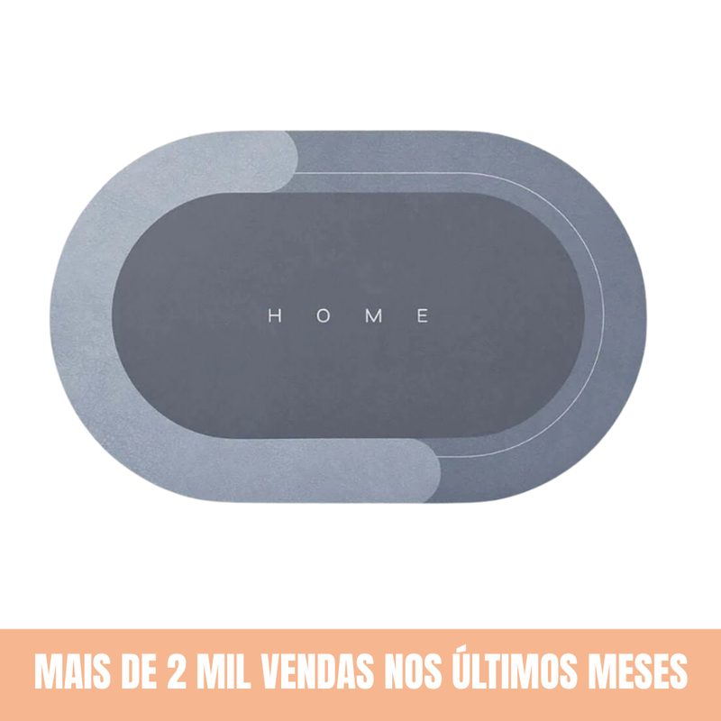 Tapete Absorvente Antiderrapante de Secagem Rápida