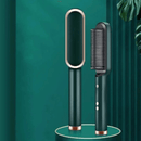 Escova de cabelo elétrica para penteado e alisamento + Brinde