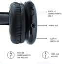 Headset sem Fio Bluetooth USB