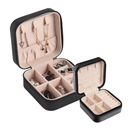 Estojo portátil organizador de joias e bijuterias