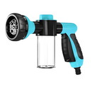 Pistola de alta pressão com 8 jatos com reservatório para lavagem de carros e motos