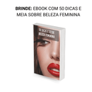 Escova de cabelo elétrica para penteado e alisamento + Brinde