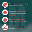 Cabana Infantil Criativa Multi Montável