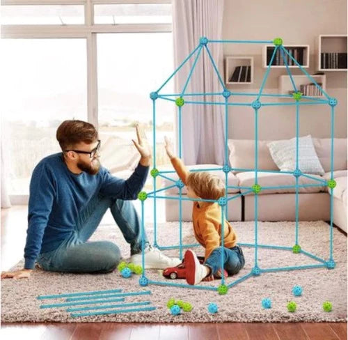 FortePlay™ - Kit de Construção de Fortes Infantis + Brinde