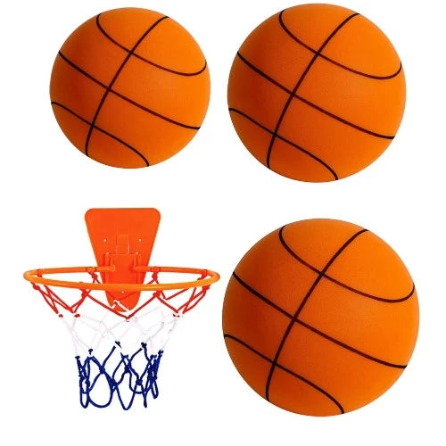 StealthBall™ - Bola de Basquete Silenciosa + 2 Super Brinde