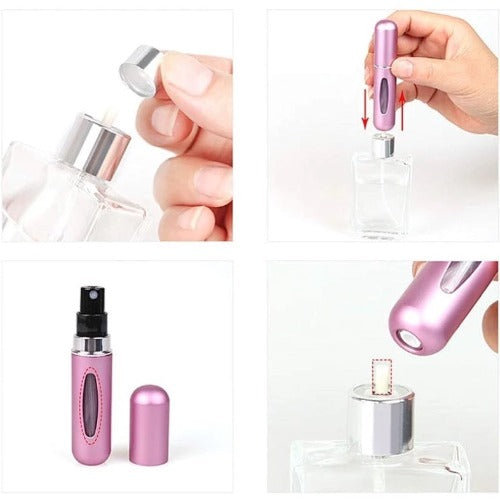 Mini Frasco Para Perfume Portátil Perfeito para Viagens