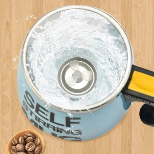 Caneca Mixer Térmica Automática para misturar whey e café onde você estiver