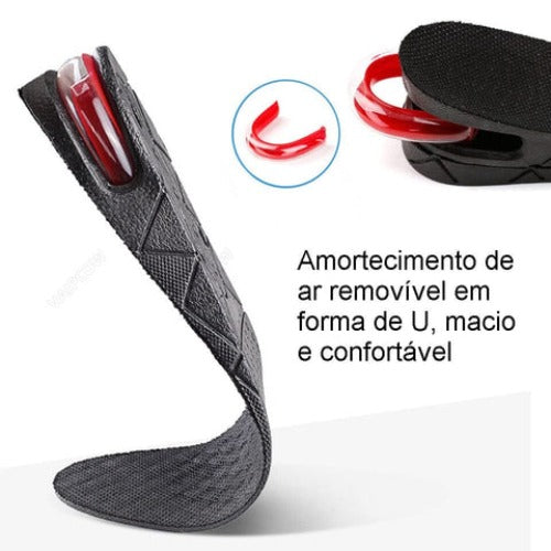 Palmilha Ortopédica para Aumento de Altura até 9cm com Tamanho Customizável